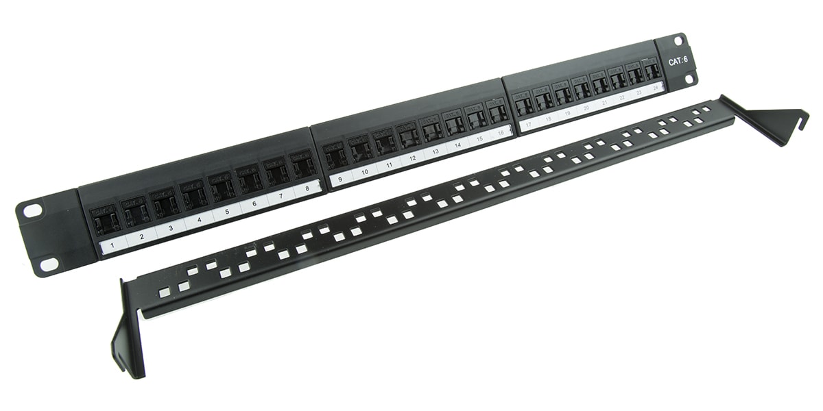 Product image for Patch Panel Cat 6 UTP 24 port