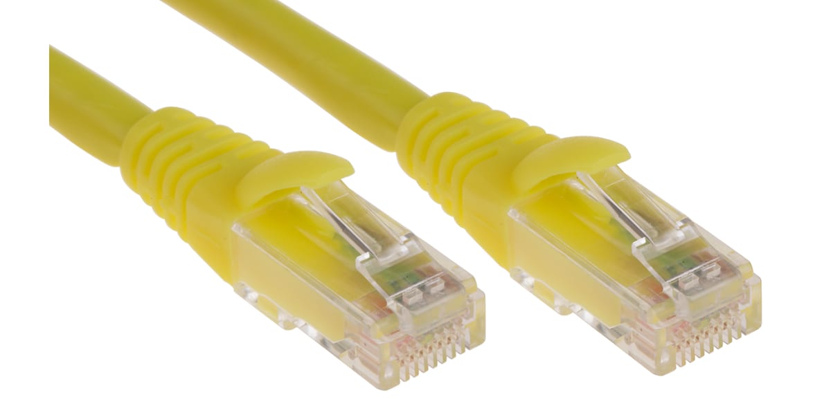 Product image for Patch cord Cat 6 UTP LSZH 2m Yellow