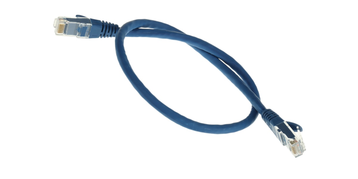 Product image for Patch cord Cat 6 UTP LSZH 0.5m Blue