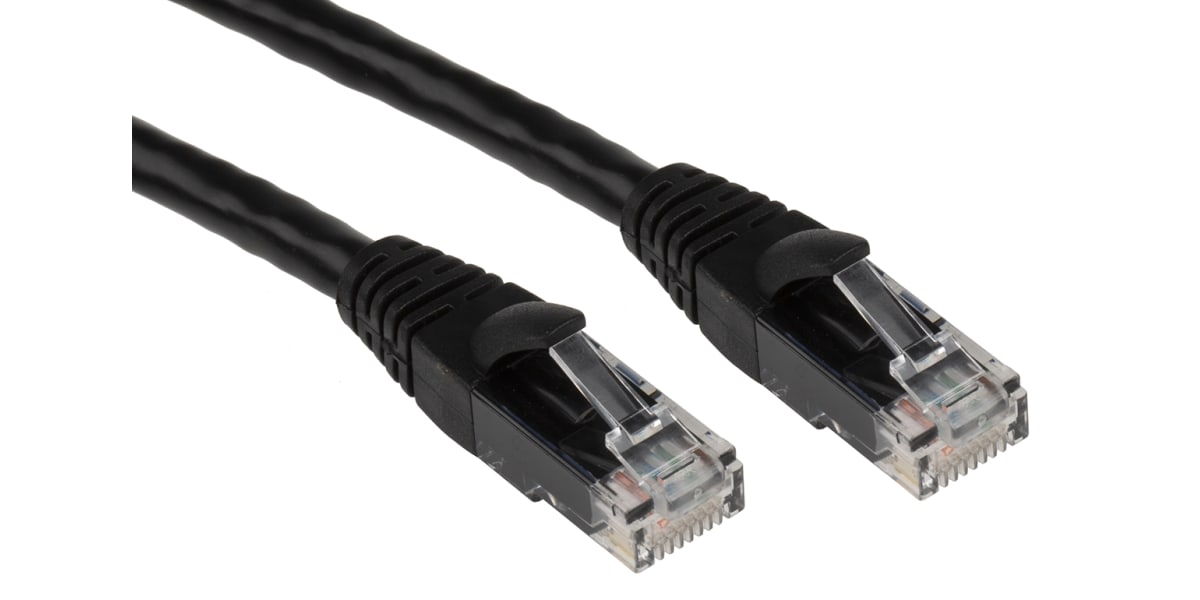 Product image for Patch cord Cat 6 UTP PVC 5m Black