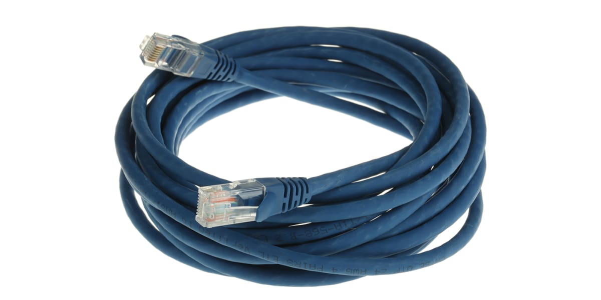 Product image for Patch cord Cat 5e UTP LSZH 5m Blue