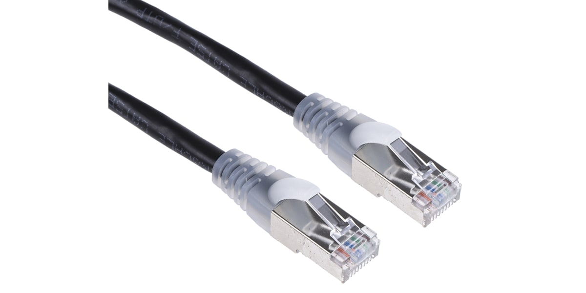 Product image for Patch cord Cat 5e FTP PVC 10m Black