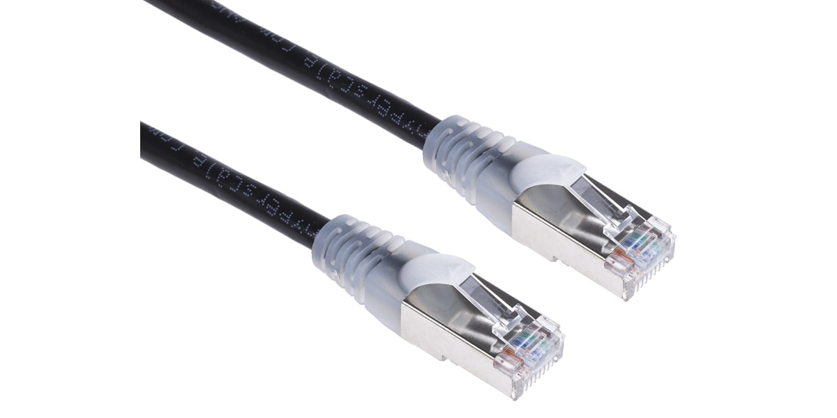 Product image for Patch cord Cat 5e FTP PVC 2m Black