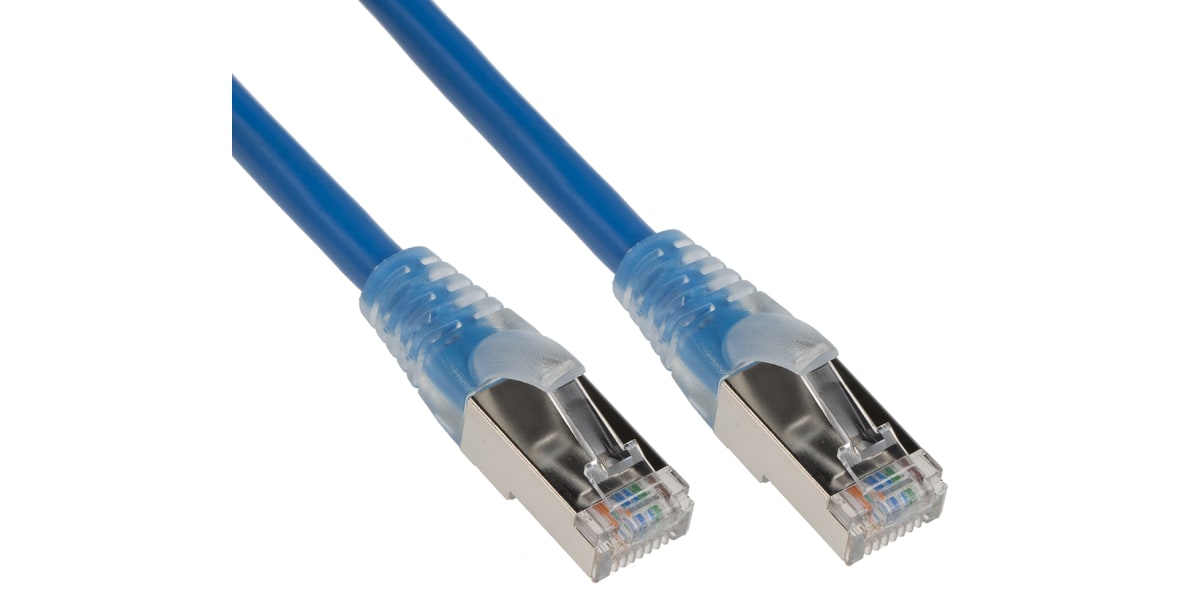 Product image for Patch cord Cat 5e FTP PVC 5m Blue