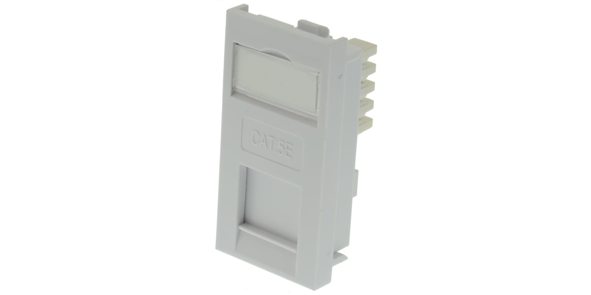 Product image for MODULE CAT 5E 25MM FOR FACEPLATE-WHITE