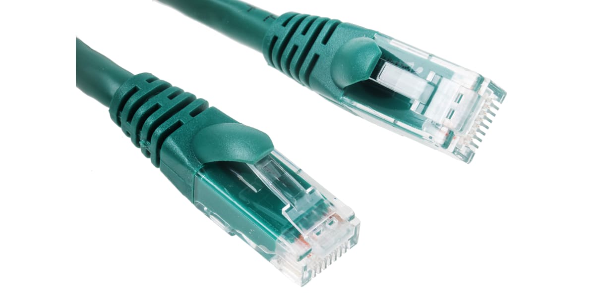 Product image for Patch cord Cat 6 UTP PVC 0.5m Green