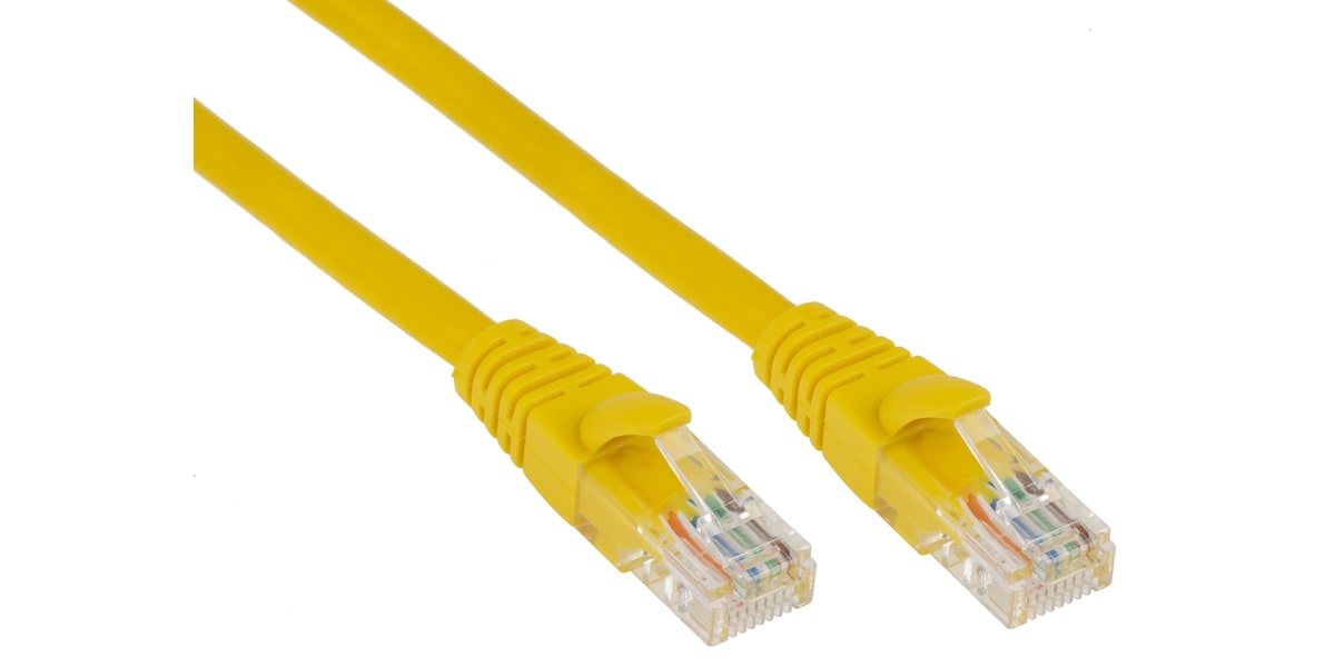Product image for Patch cord Cat 5e UTP PVC 3m Yellow