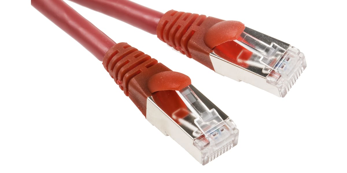Product image for Patch cord Cat 6 FTP LSZH 0.5m Red