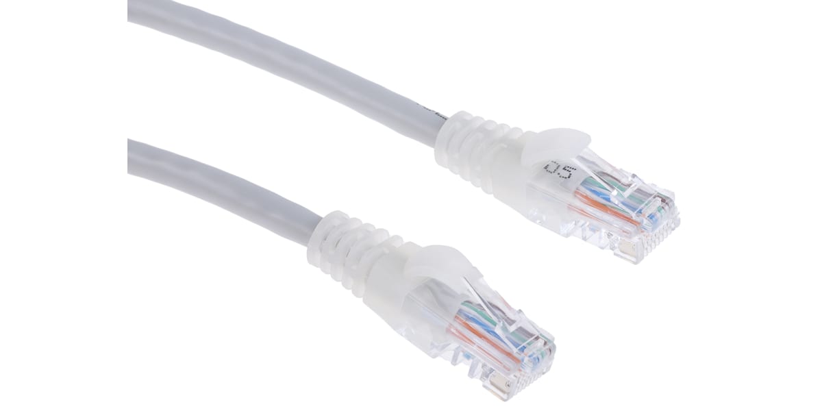 Product image for PATCH CORD CAT 5E UTP PVC 10M GREY