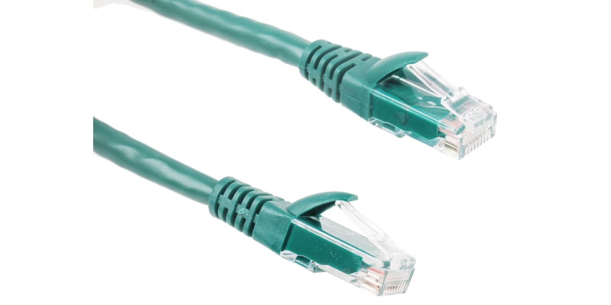 Product image for Patch cord Cat 6 UTP PVC 1m Green