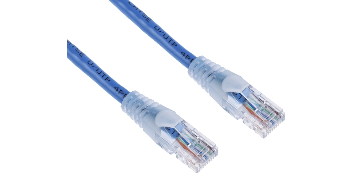 Product image for Patch cord Cat 5e UTP PVC 10m Blue