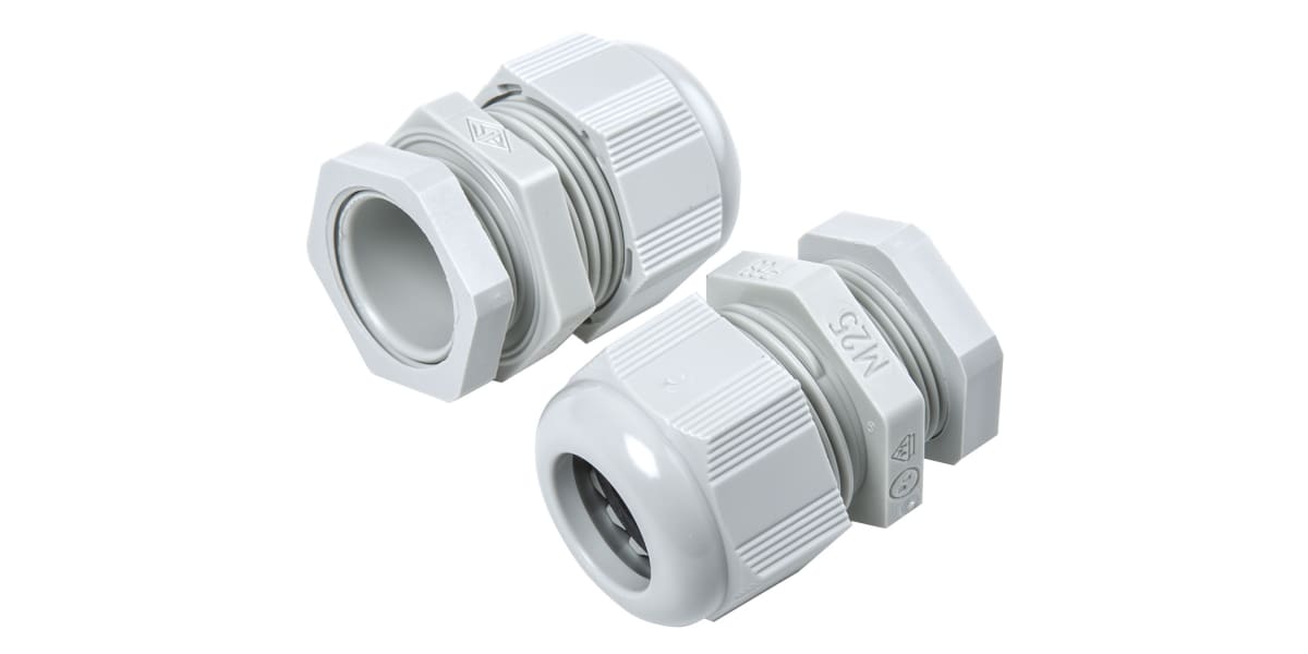 Product image for GLAND PLASTIC GREY IP68 M25