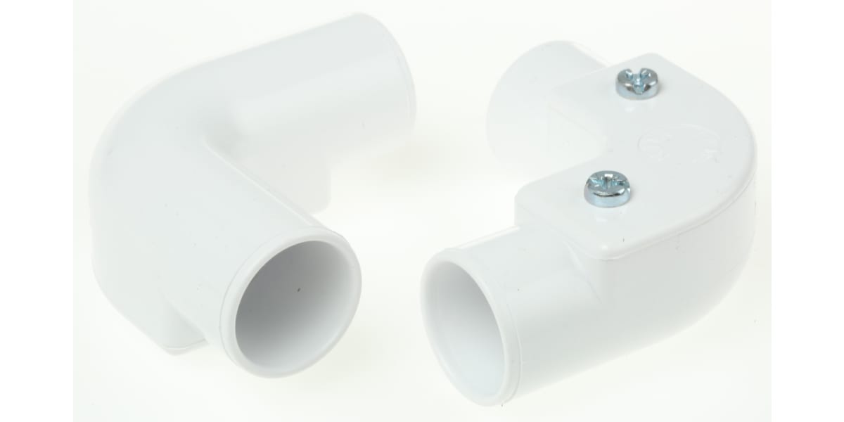 Product image for WHT PVC INSPECTION ELBOW-CONDUIT,20MM