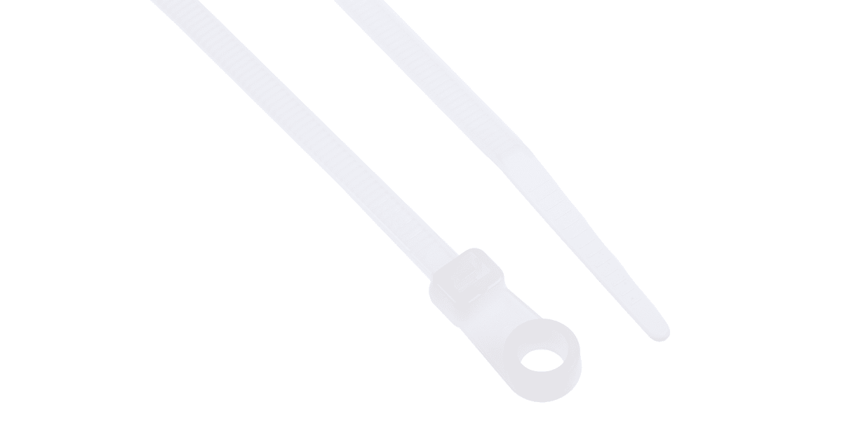 Product image for Nylon M5 screw mount cable tie,200x4.8mm