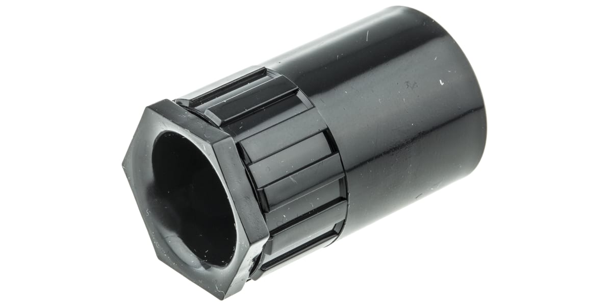 Product image for BLK PVC FEMALE ADAPTOR FOR CONDUIT,20MM