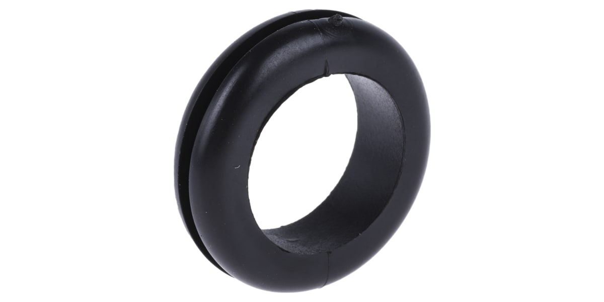 Product image for PVC Cable Grommet, 16mm cable hole dia