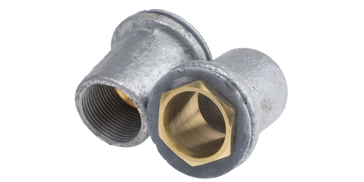 Product image for Galv steel flange coupler-conduit,25mm