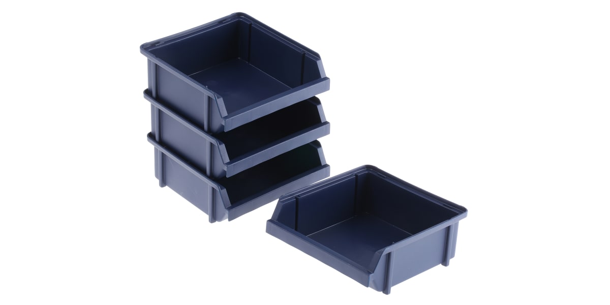 Product image for RED STORAGE BIN KIT,130X125X50MM