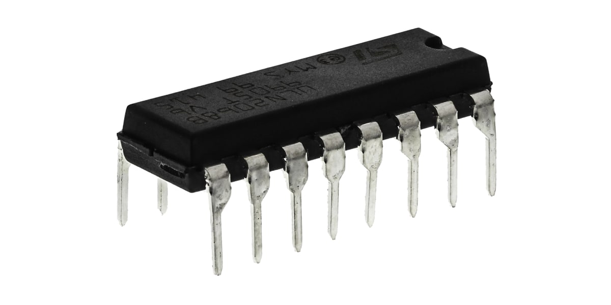 Product image for Quad Darlington Sw. NPN 50V 1.75A PDIP16