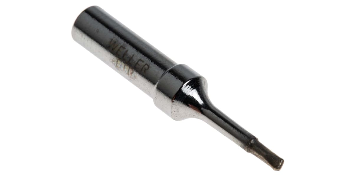 Product image for Weller ETR 1.6 mm Straight Chisel Soldering Iron Tip for use with WEP 70