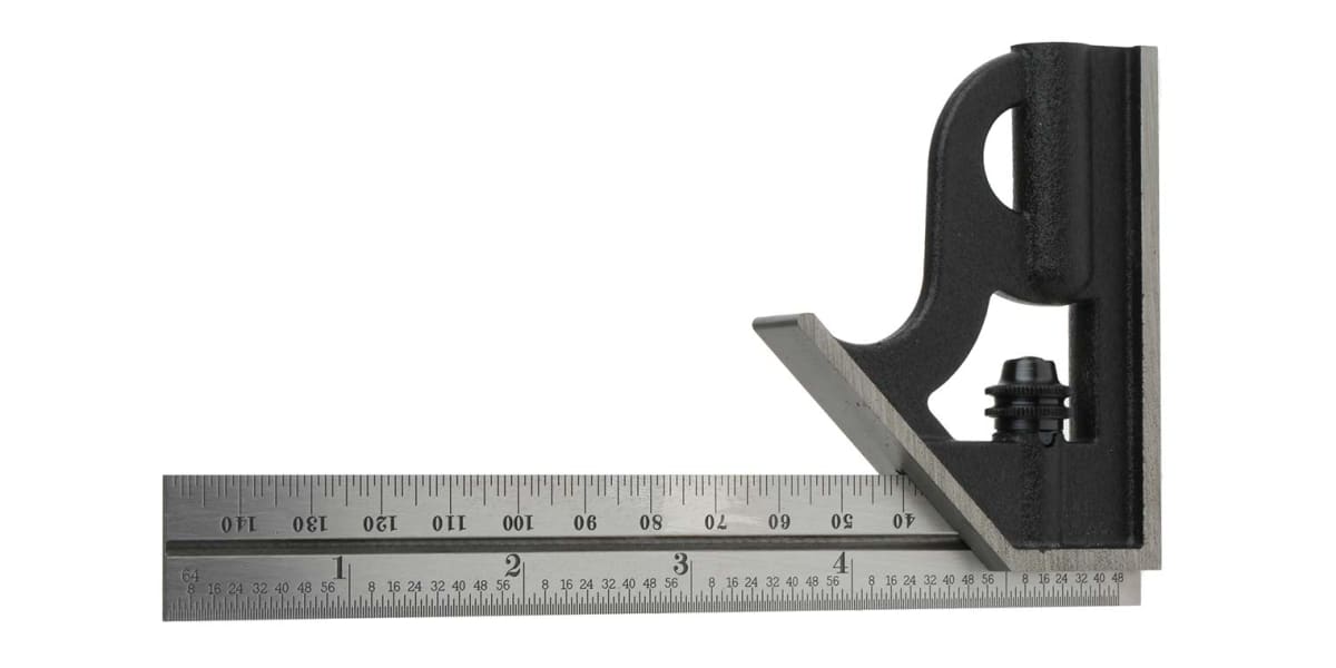 Product image for PRECISION COMBINATION SQUARE,150MM