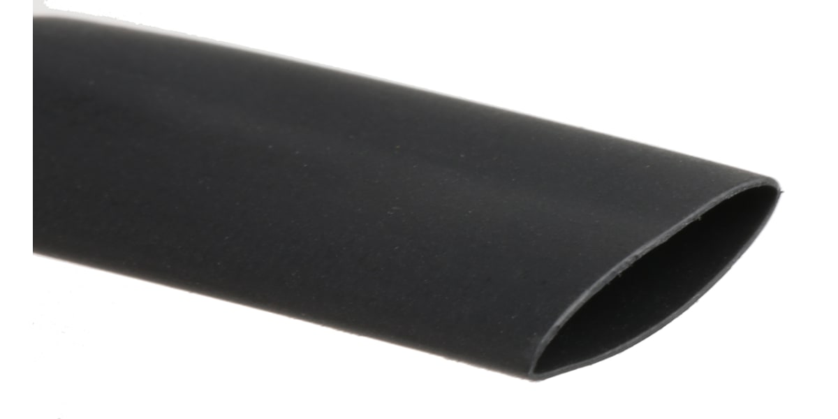 Product image for Black heatshrink tubing,9.5mm bore