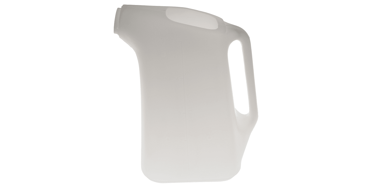 Product image for HD polythene oil jug without spout,5l