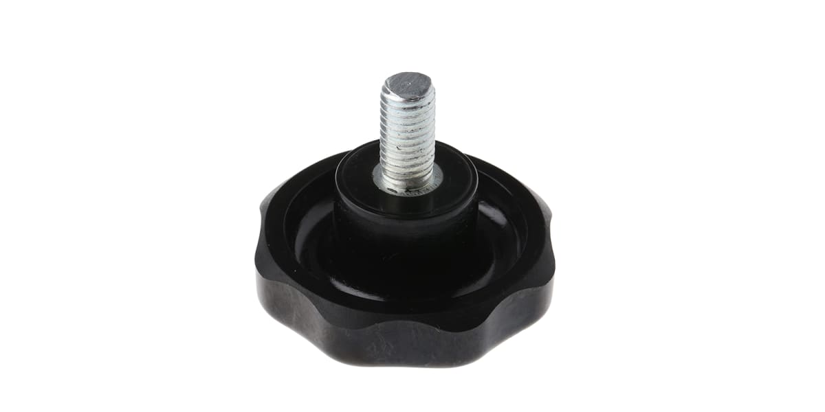 Product image for Phenolic male star knob,M10x20mm