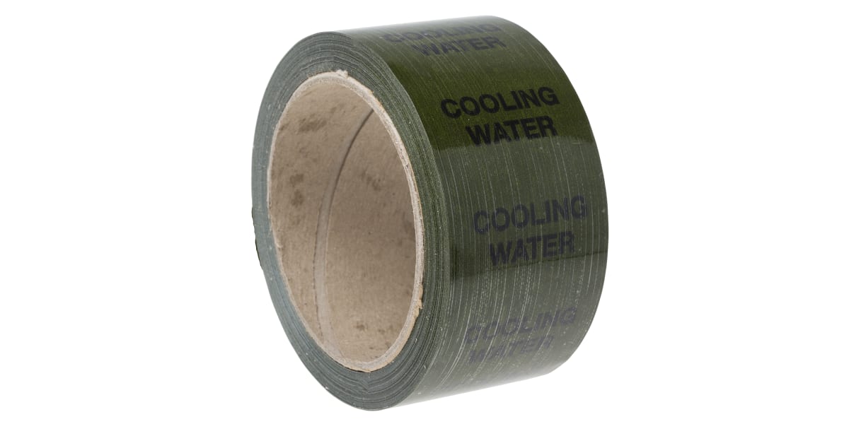 Product image for Pipe marking tape 'COOLING WATER',50mm