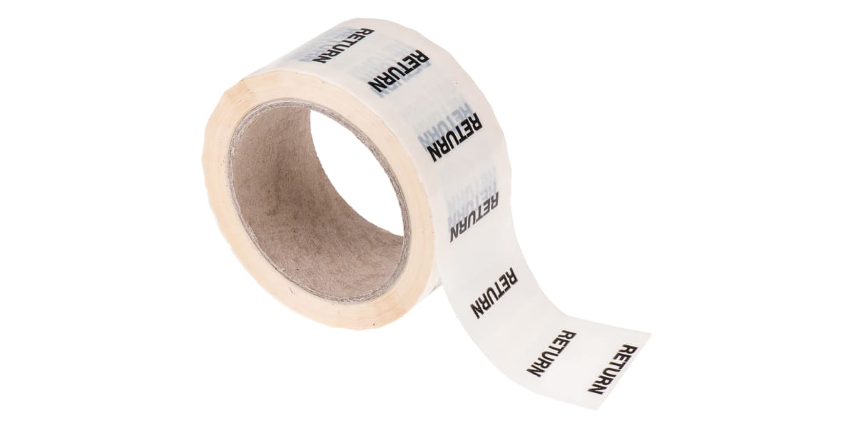 Product image for Pipe marking tape legend 'RETURN'