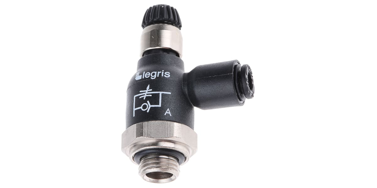 Product image for Compact Flow Control Regulator,G1/8x4mm