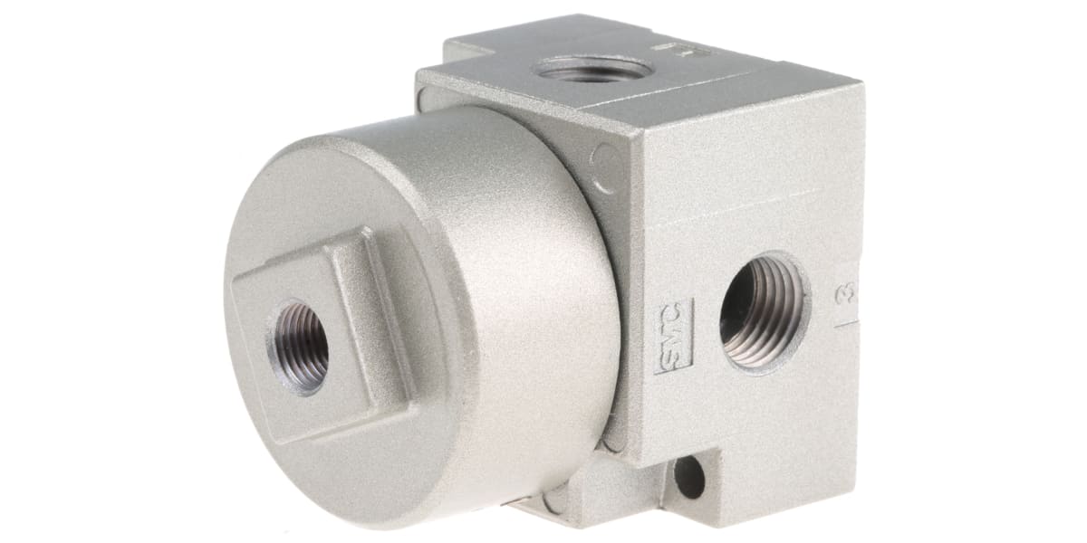 Product image for 1/4in 3/2 poppet pilot/spring valve