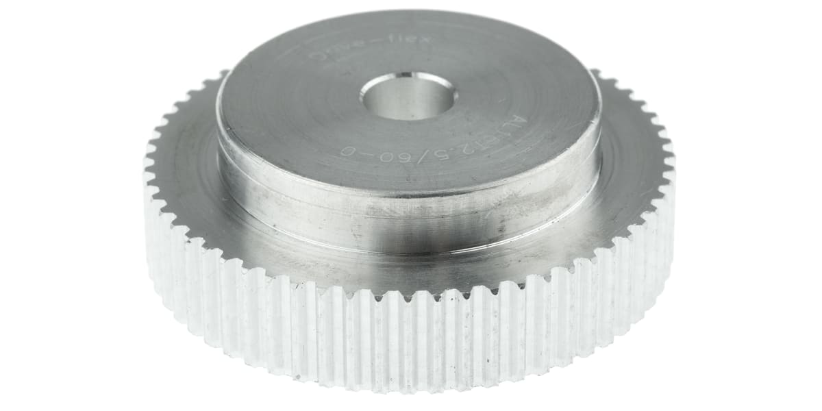 Product image for Timing pulley,60 teeth 6mm W 2.5mm pitch