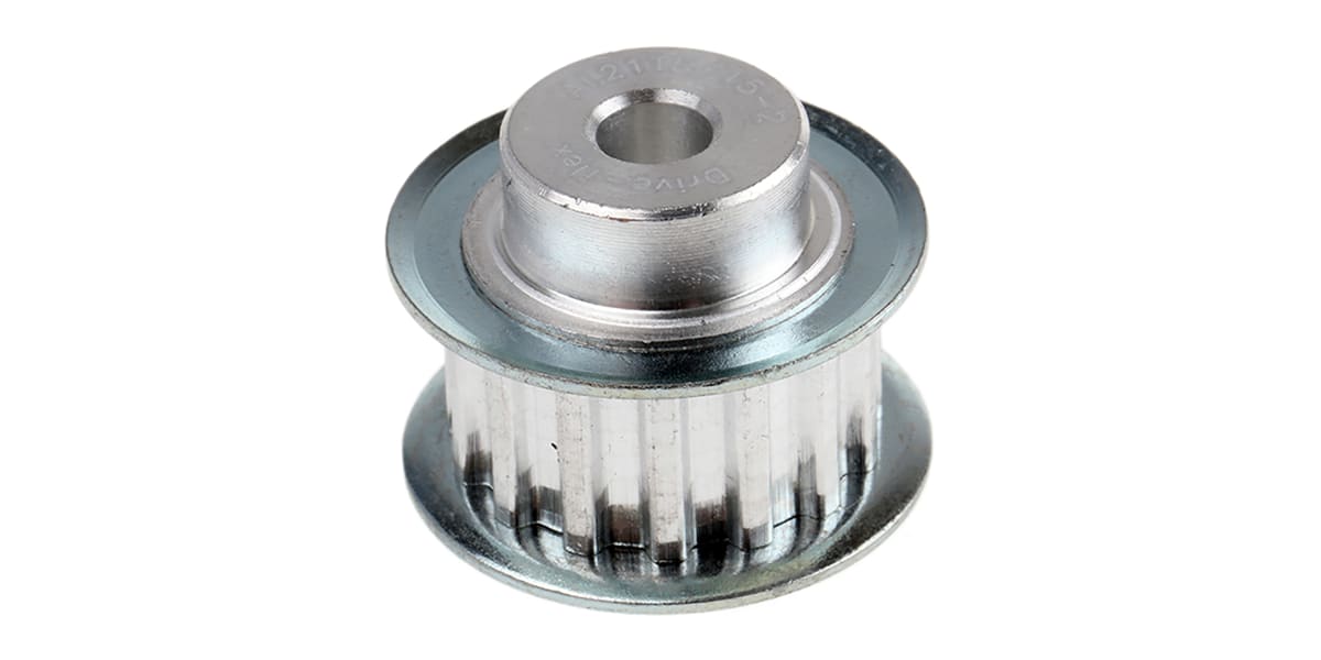 Product image for Timing pulley,15 teeth 10mm W 5mm pitch