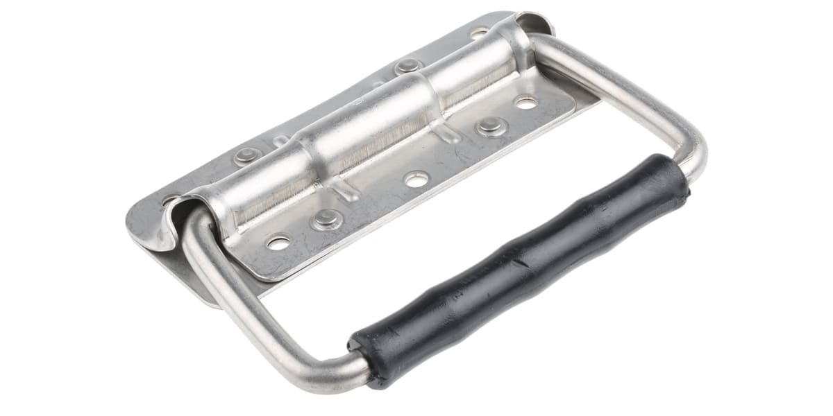 Product image for S/steel large springload folddown handle