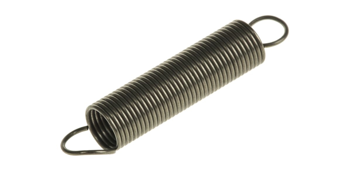 Product image for Steel extension spring,30.4Lx6.0mm dia