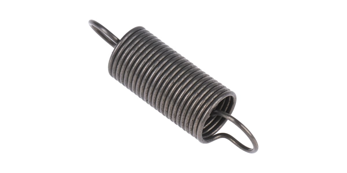 Product image for Steel extension spring,32.6Lx9.0mm dia