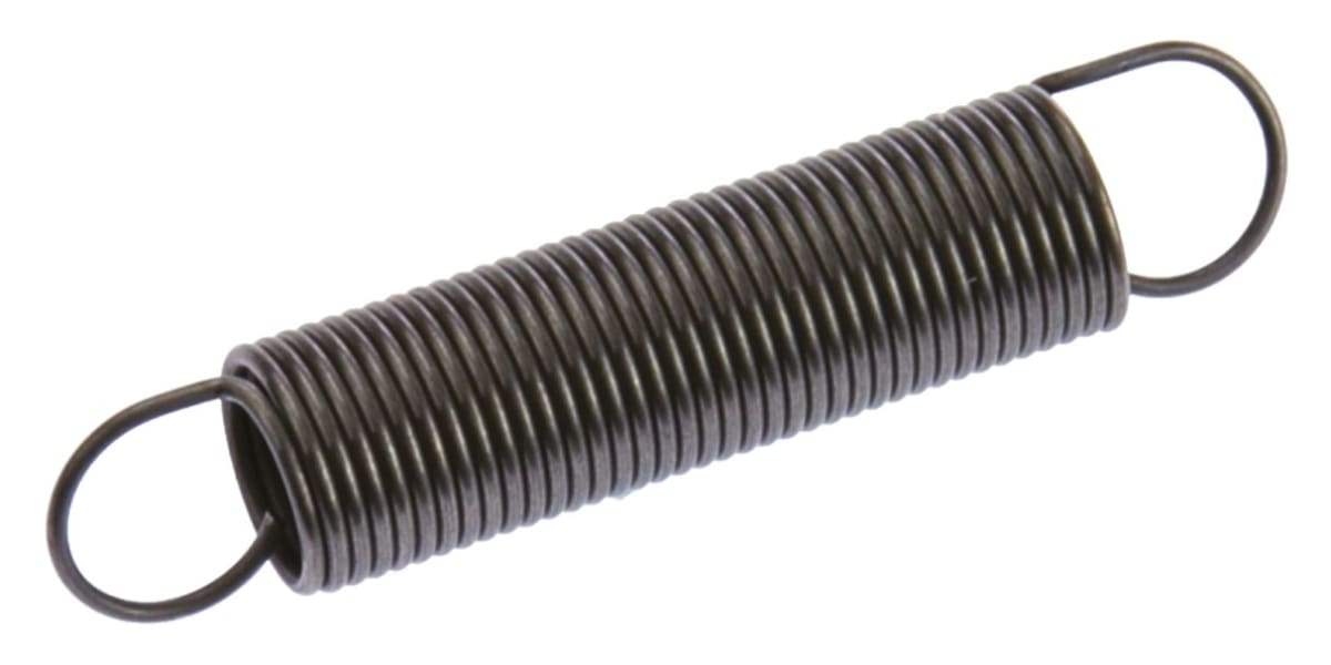 Product image for Steel extension spring,44.6Lx9.0mm dia