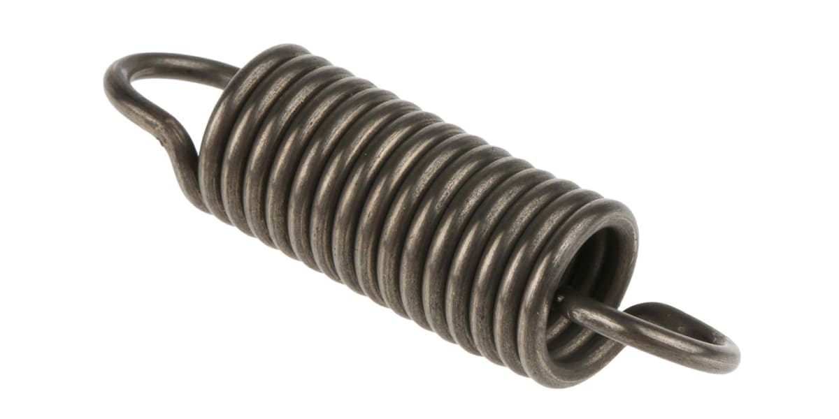 Product image for Steel extension spring,39.7Lx11mm dia