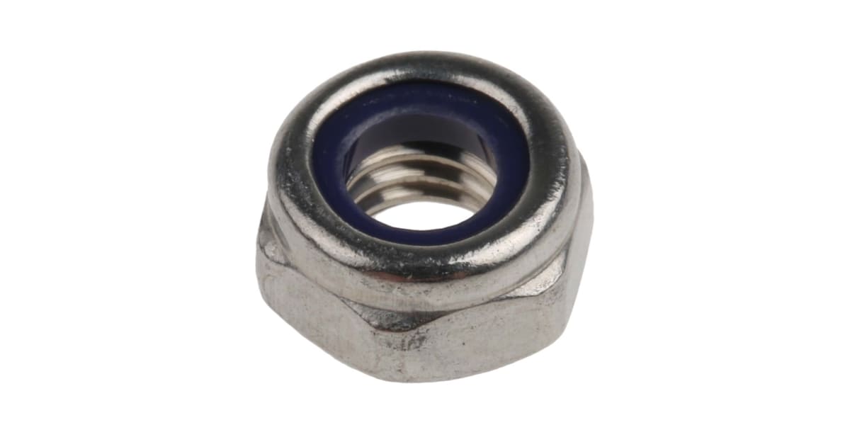 Product image for A4 stainless steel self locking nut,M6