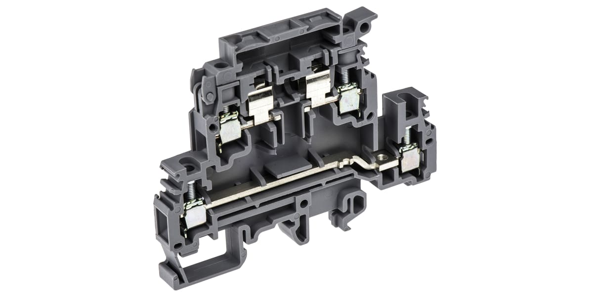 Product image for Entrelec, M, 630 V Fused DIN Rail Terminal, Screw Termination