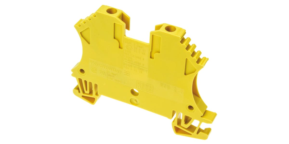 Product image for WDU 2.5 yellow standard terminal,24A