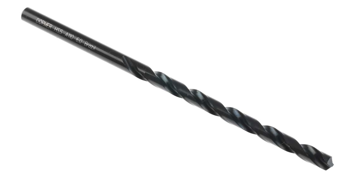 Product image for HSS long series twist drill,6mm dia