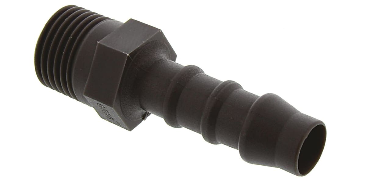 Product image for Straight conn,1/8in BSPT 6mm ID hose