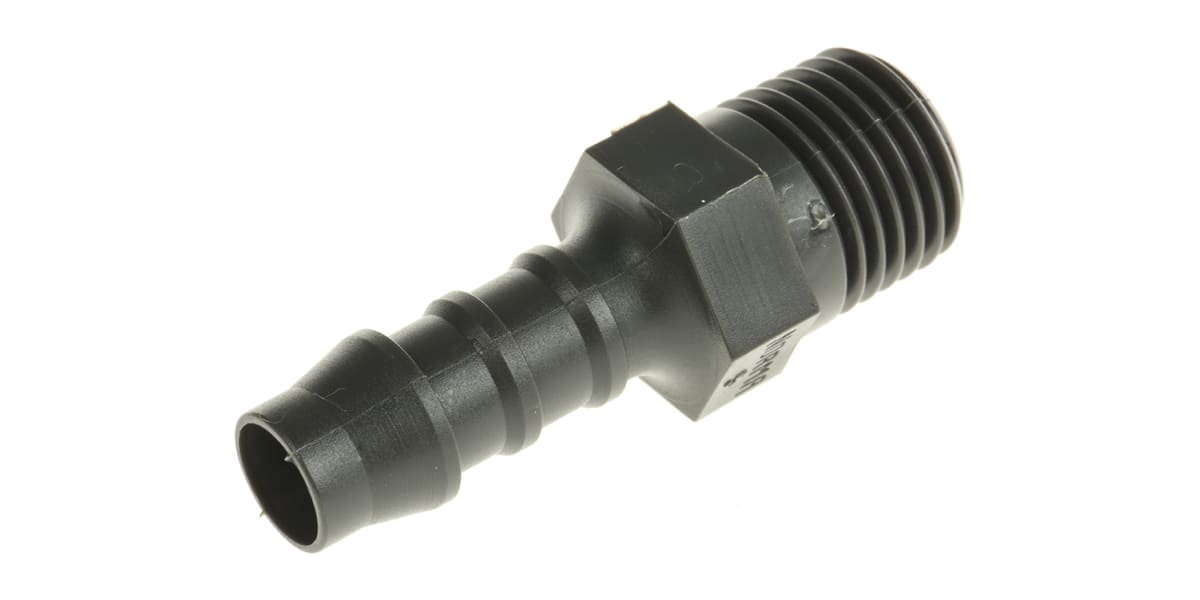 Product image for Straight conn,1/4in BSPT 8mm ID hose