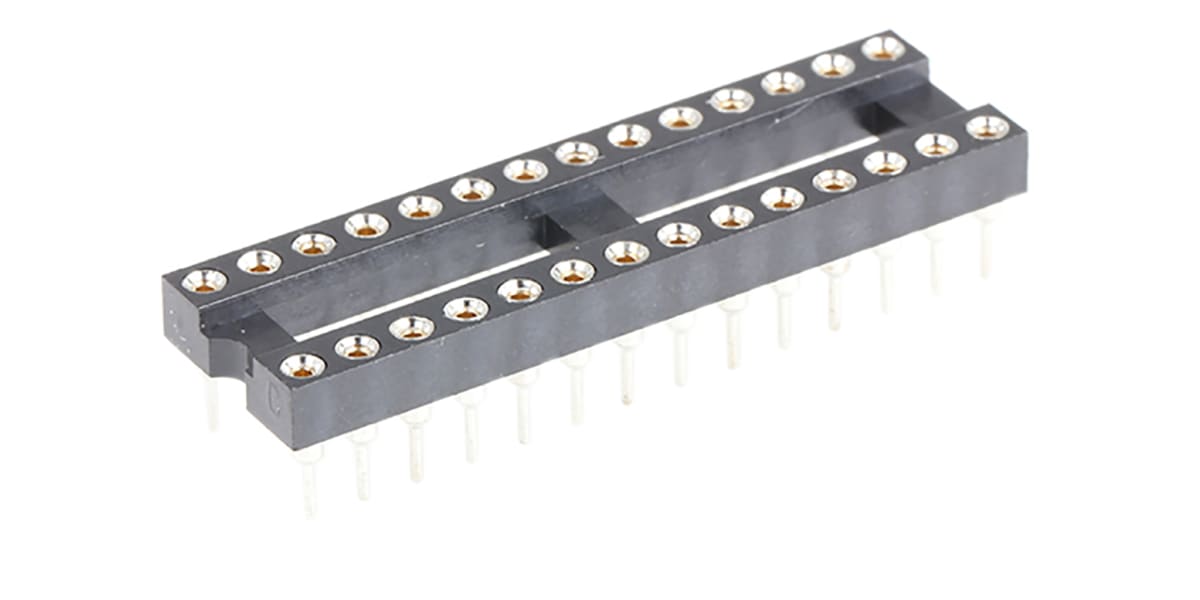 Product image for 28 WAY TURNED PIN DIL SOCKET,0.3IN PITCH