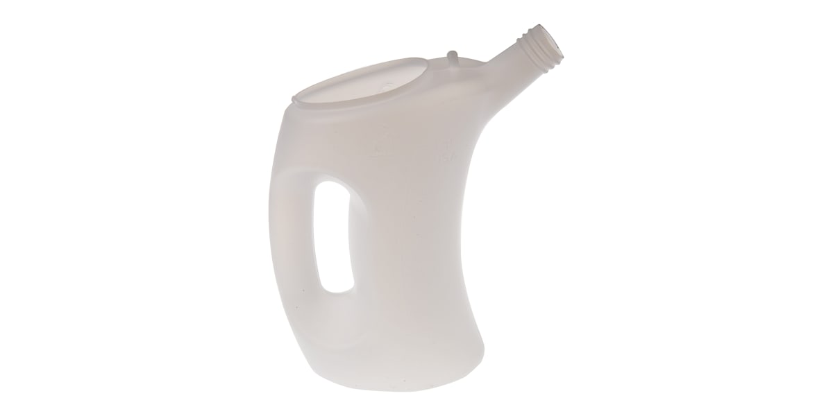 Product image for HD polythene oil jug without spout,1l