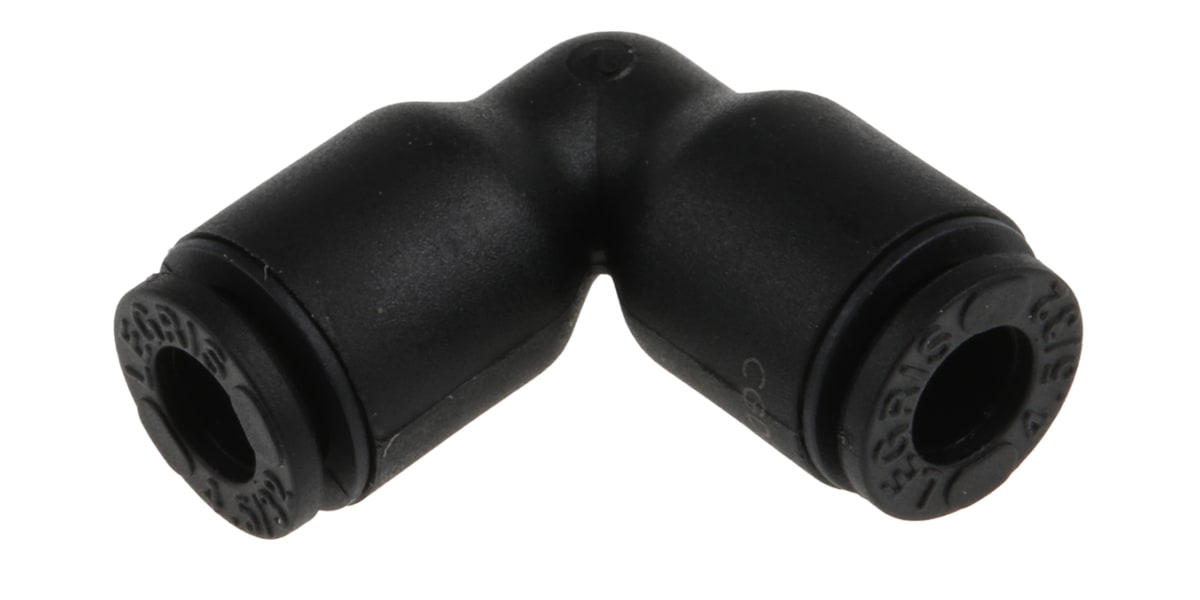 Product image for Pneumatic pushin equal elbow fitting,4mm