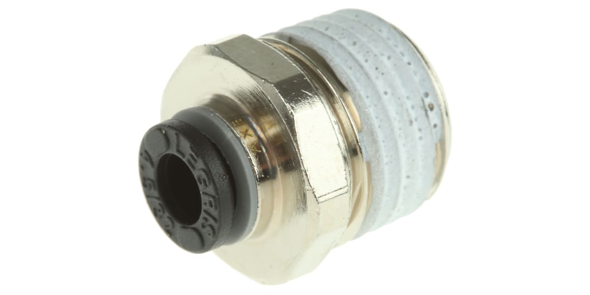 Product image for Male taper straight adaptor,R1/4x4mm