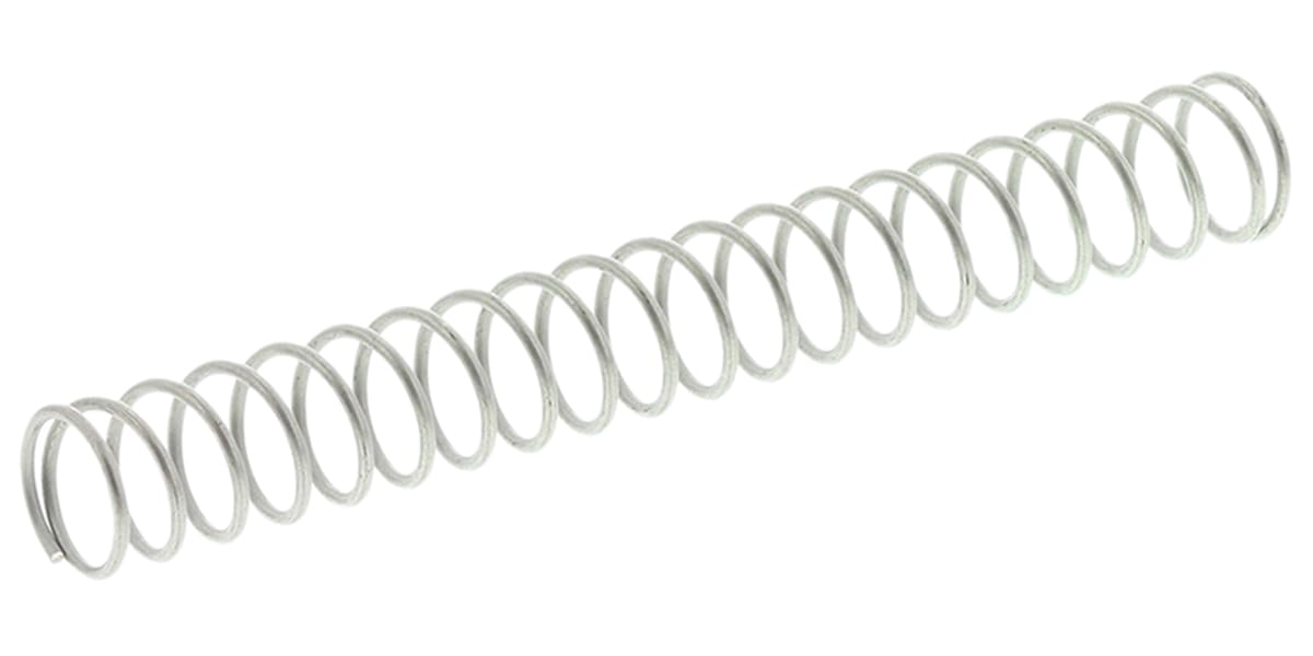 Product image for S/steel comp spring,44.5Lx5.5mm dia